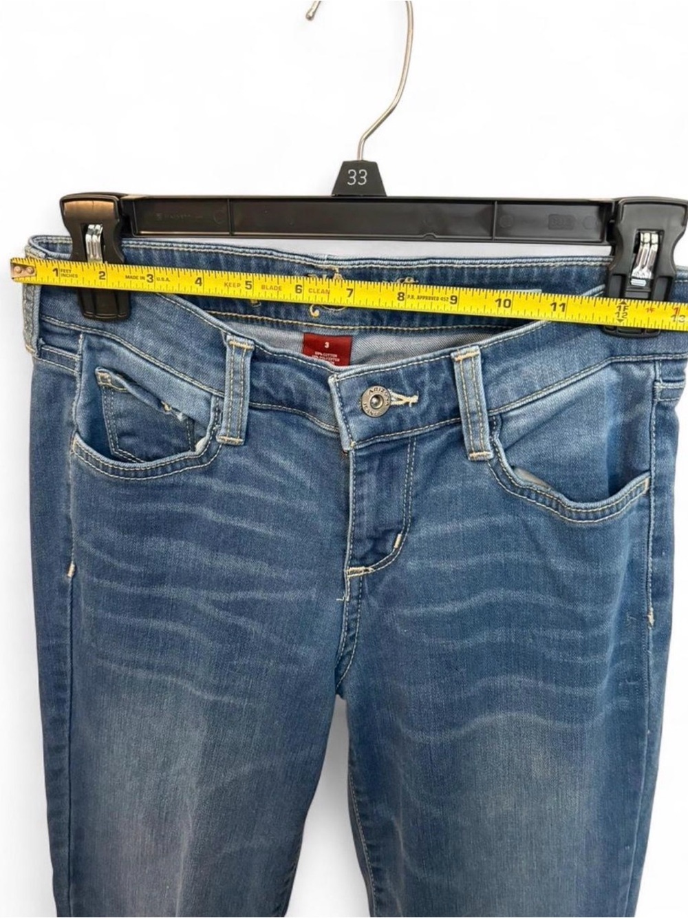 Arizona Jean Company Medium Blue Skinny Jeggings - Picture 5 of 6